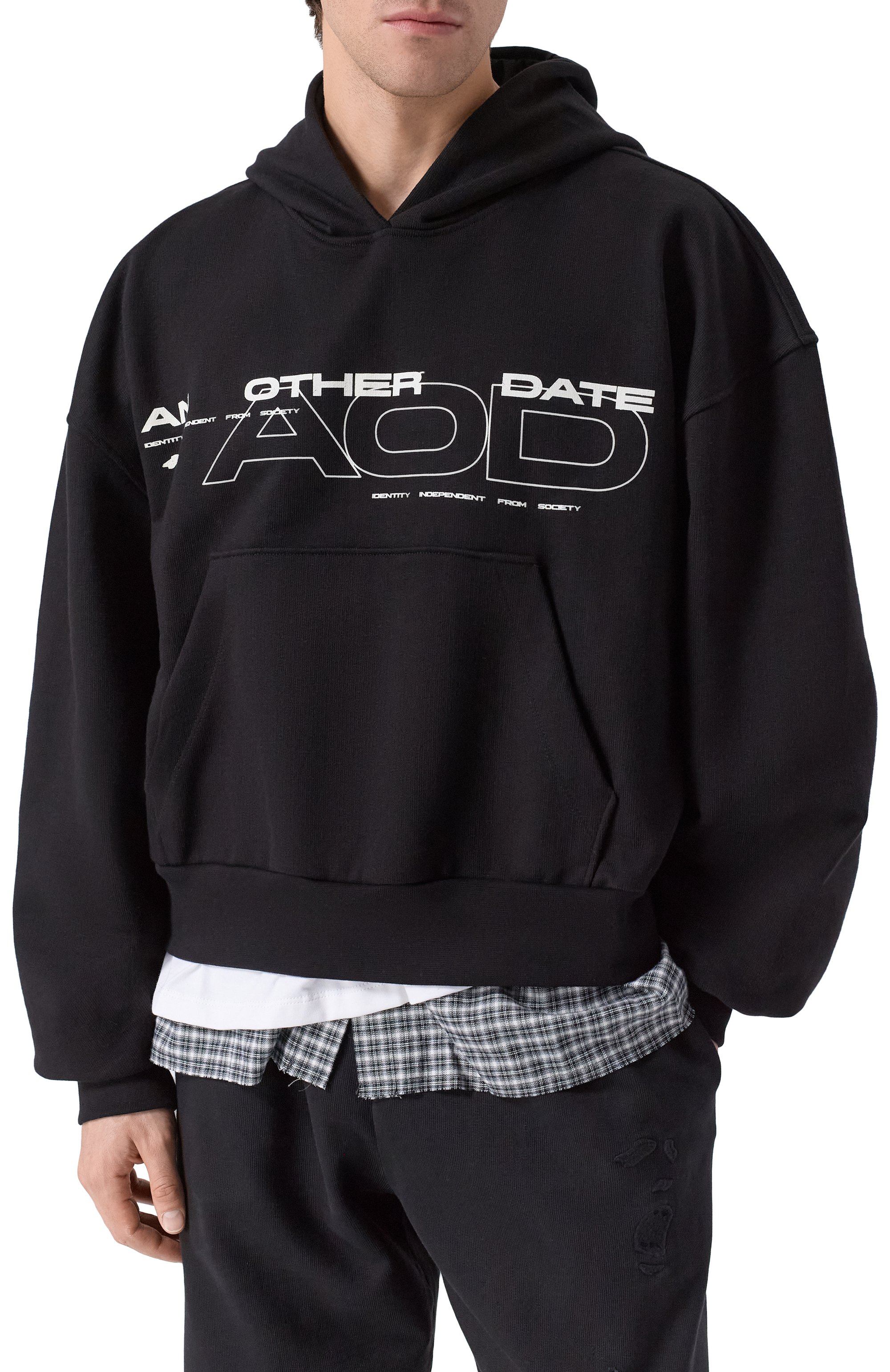 Хлопковое худи AN OTHER DATE, арт. F50DMAHS066, фото 3