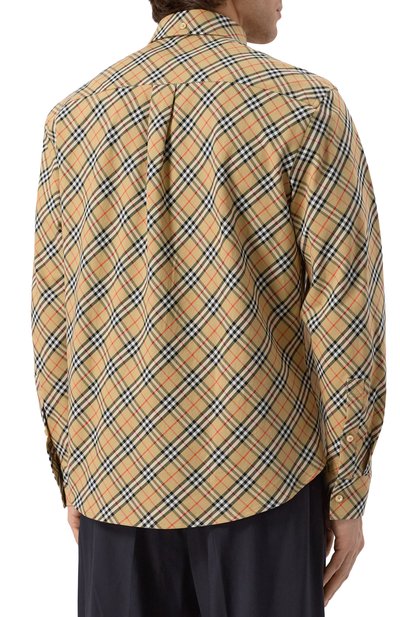 Хлопковая рубашка BURBERRY, арт. 8104072, фото 4