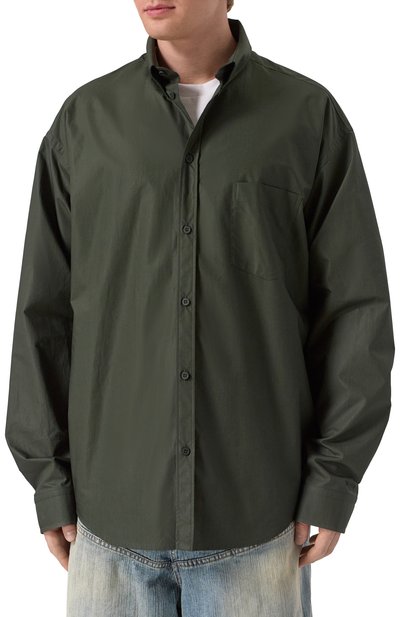 Хлопковая рубашка BALENCIAGA, арт. 738760/TNM60, фото 3