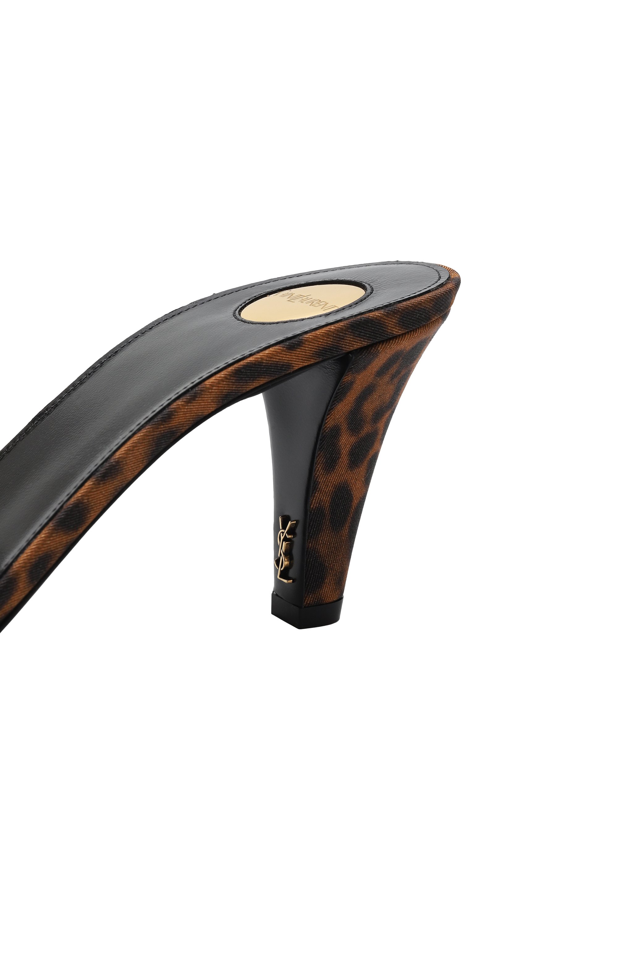 Текстильные мюли jill 75 SAINT LAURENT, арт. 825270/AAESW, фото 7