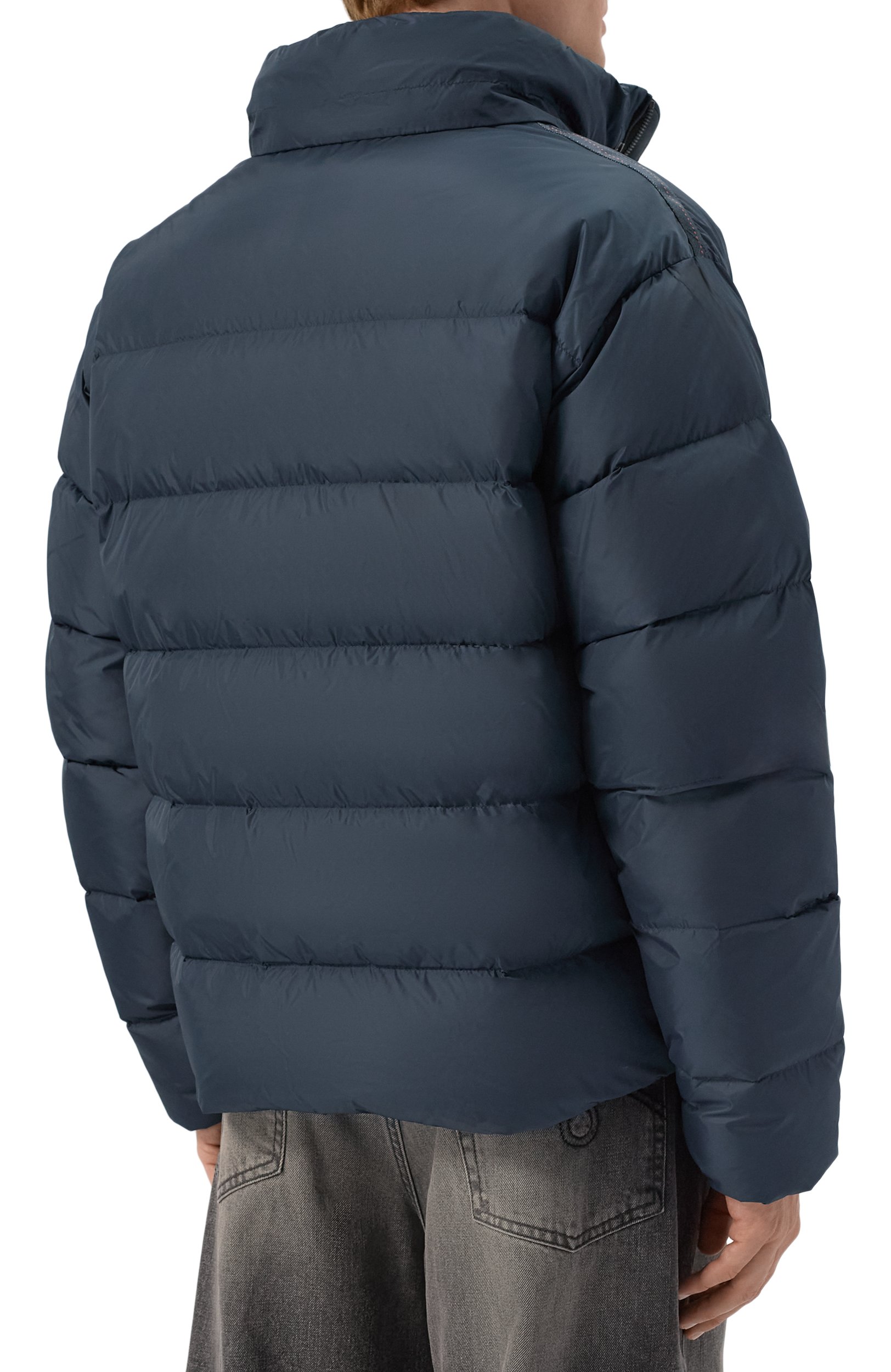Пуховик PARAJUMPERS темно-синего цвета по цене 92400 руб., арт. 26WMPMPUTT01, фото 4 Пуховик PARAJUMPERS, арт. 26WMPMPUTT01, фото 4