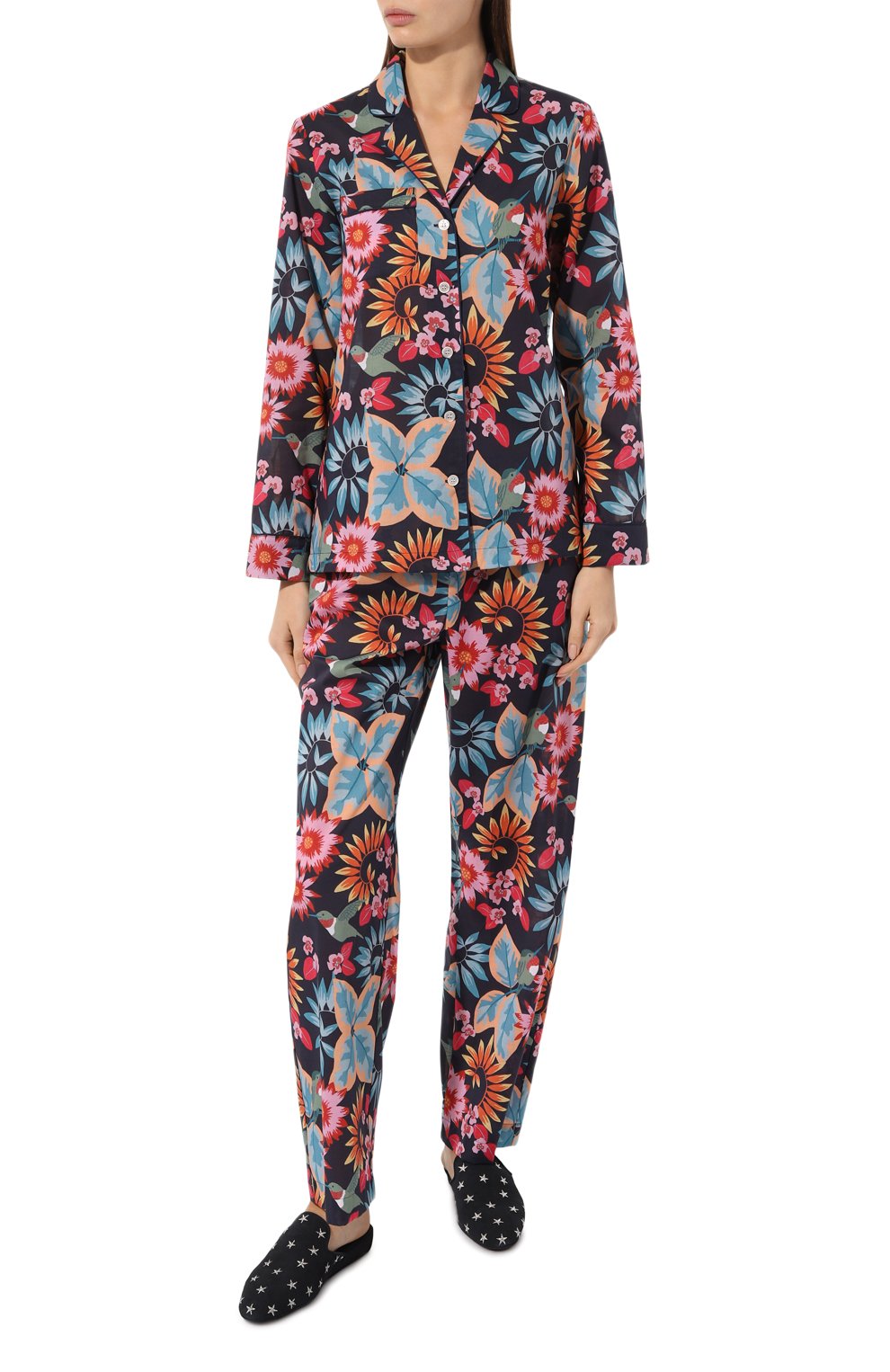 Хлопковая пижама DEREK ROSE, арт. 2012-LEDB060, фото 2