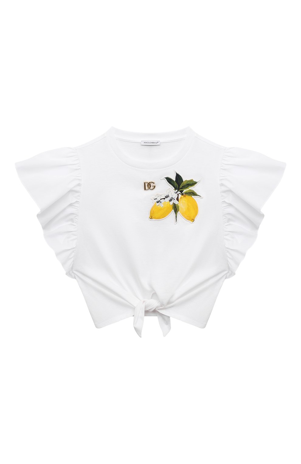 Хлопковый топ DOLCE & GABBANA, арт. L5JTMX/G7L8W, фото 1