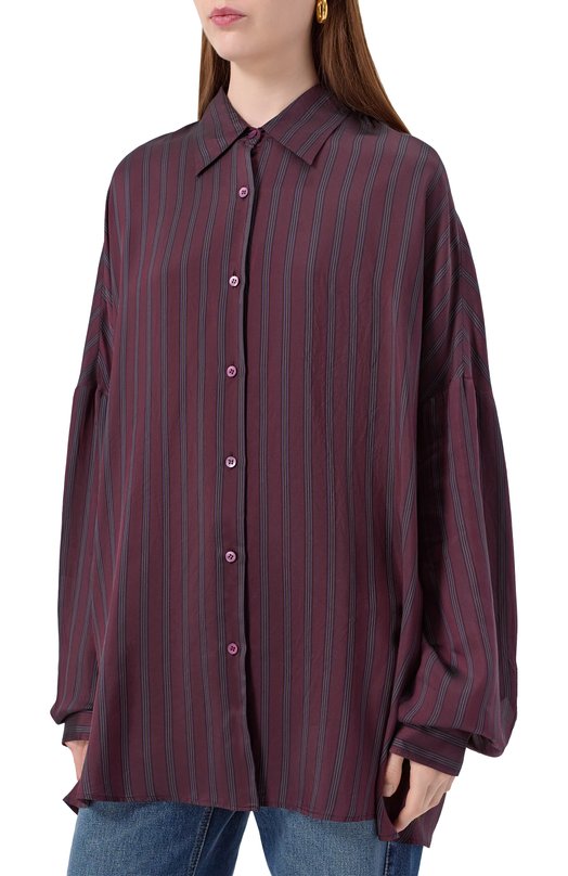 Рубашка Dries Van Noten 010700-2267-358 Бордовый  010700-2267-358 Фото 3