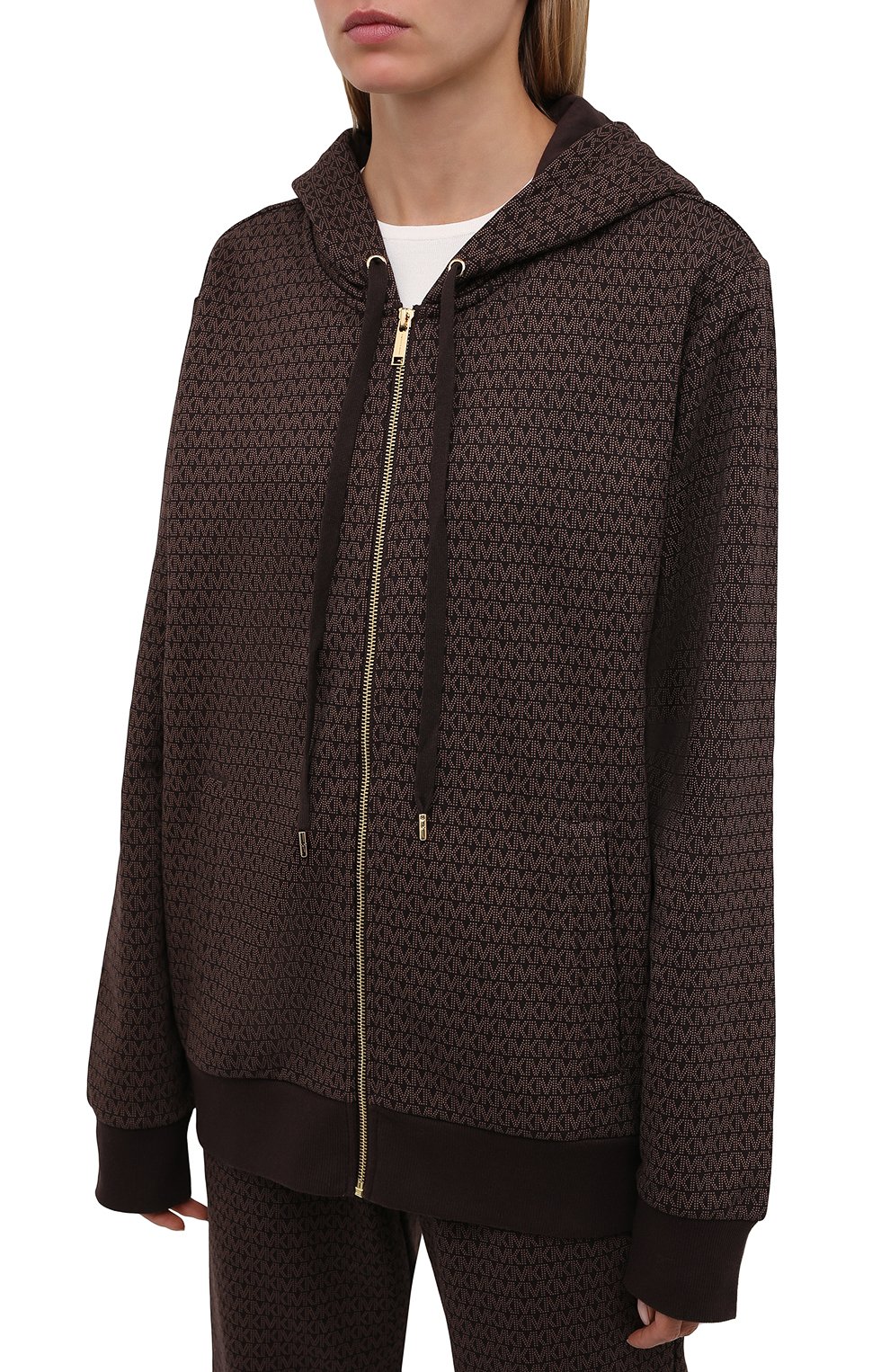 Хлопковый кардиган MICHAEL MICHAEL KORS, арт. MU150BK38G, фото 3