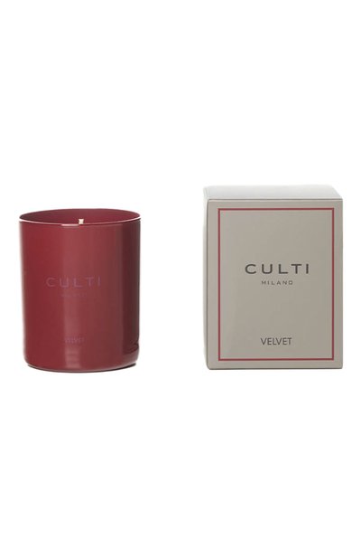 Ароматическая свеча colours velvet CULTI MILANO, арт. 8050534790917