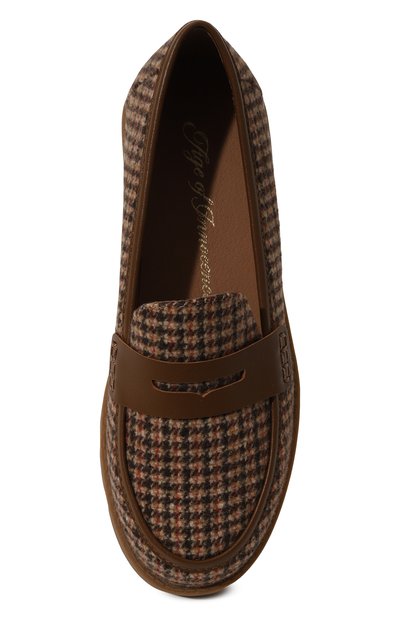 Шерстяные лоферы paula AGE OF INNOCENCE, арт. 000361/PAULA PLAID/35, фото 4