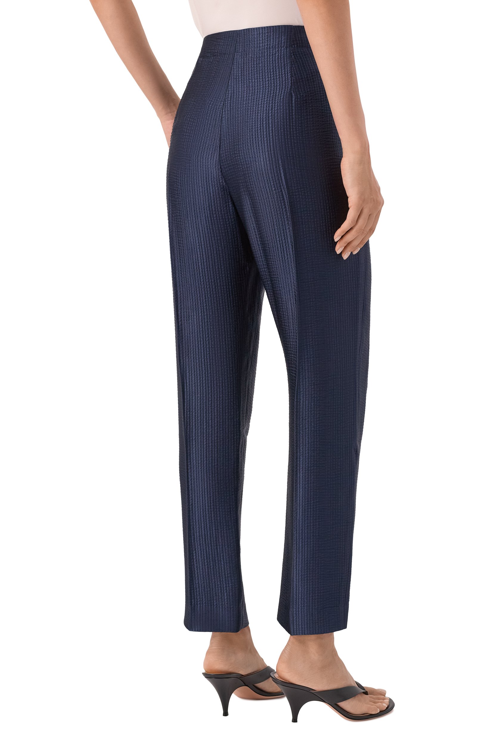 Брюки из вискозы и шерсти GIORGIO ARMANI, арт. GW003474/TE22827, фото 4