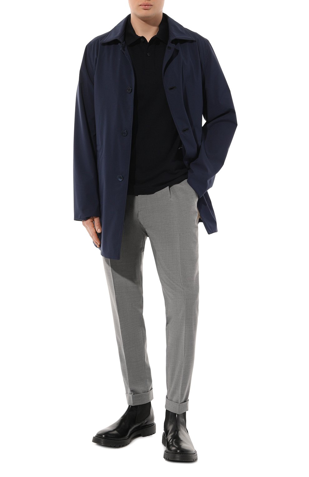 Хлопковое поло BOSS, арт. 50467113, фото 2