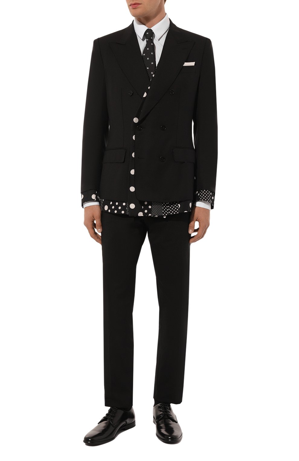 Кожаные дерби raffaello DOLCE & GABBANA, арт. A10703/A1203, фото 2