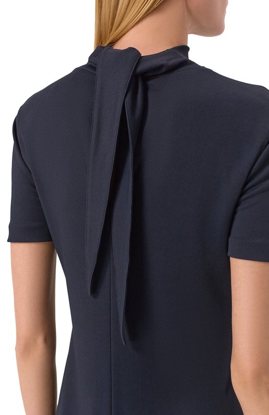 Платье из вискозы Jil Sander J04CT0111/J65016 Синий  J04CT0111/J65016 Фото 4