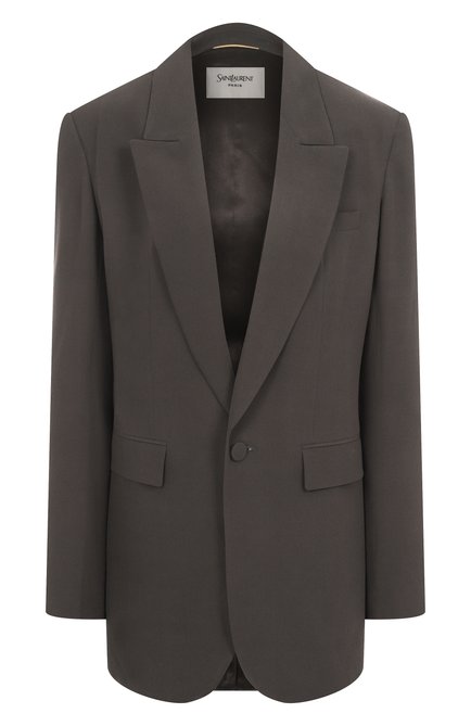 Женский шелковый жакет SAINT LAURENT, арт. 805576/Y7I21