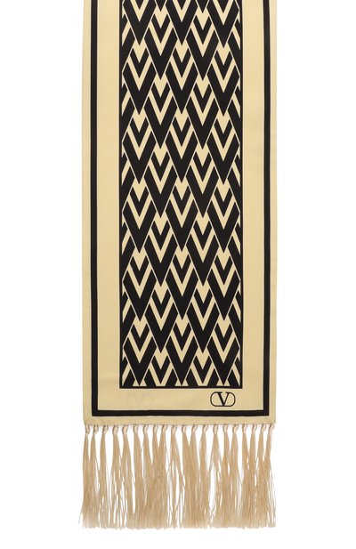 Шелковый шарф VALENTINO, арт. 6W2E600A/SHT, фото 4