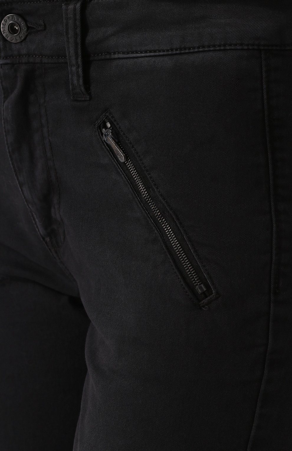 Укороченные джинсы с потертостями AG ADRIANO GOLDSCHMIED, арт. BES1785/SUL-BLK, фото 5