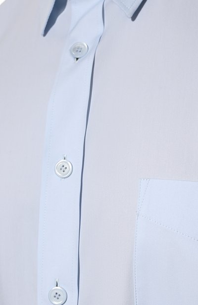 Хлопковая рубашка BURBERRY, арт. 8043061, фото 5