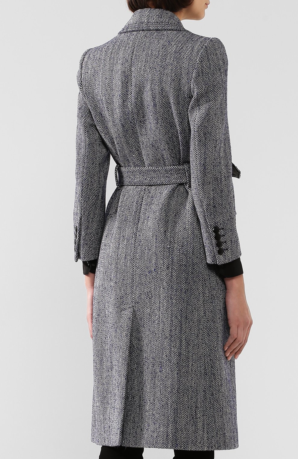 Шерстяное пальто GIVENCHY серого цвета по цене 263500 руб., арт. BWC05J12AR, фото 4 Шерстяное пальто GIVENCHY, арт. BWC05J12AR, фото 4