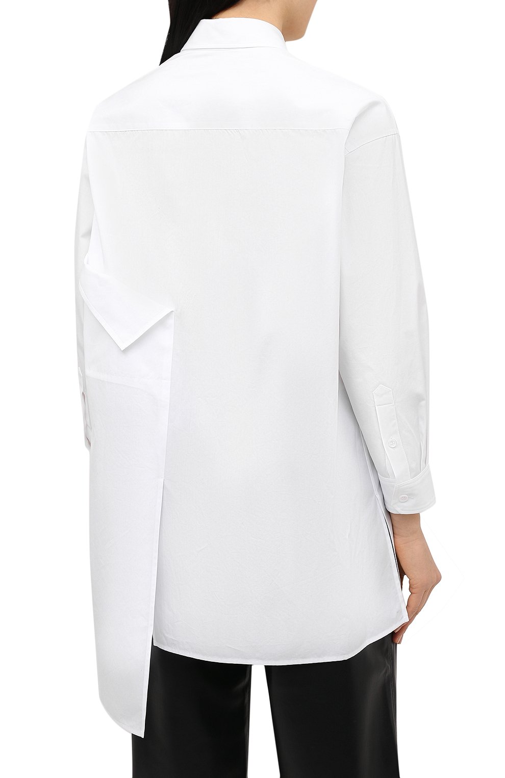 Хлопковая рубашка YOHJI YAMAMOTO, арт. NR-B02-001, фото 4