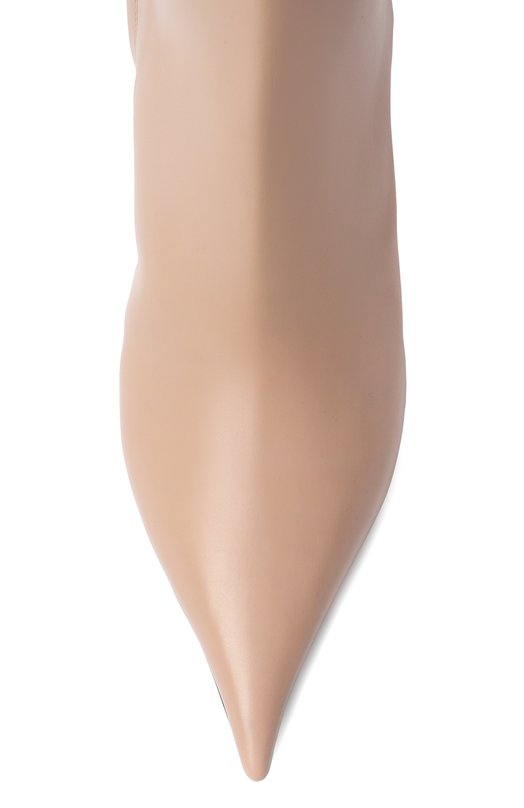 Кожаные ботильоны Devotion 75 Dolce & Gabbana CT1083/AP412 Бежевый  CT1083/AP412 Фото 6