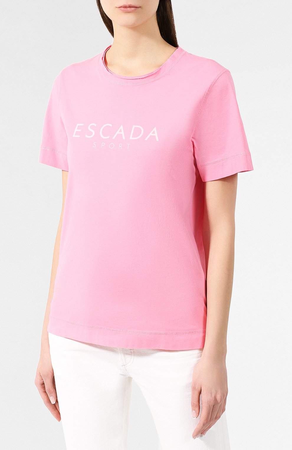 Хлопковая футболка ESCADA SPORT, арт. 5029277, фото 3