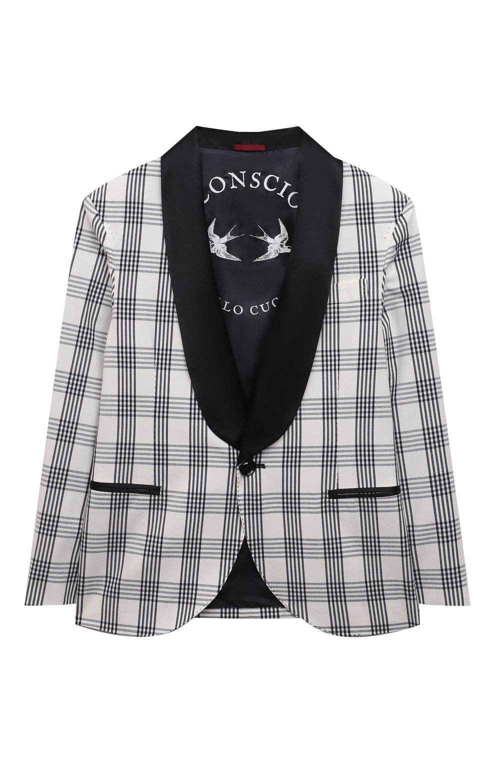 Хлопковый пиджак BRUNELLO CUCINELLI, арт. BD489S705B, фото 1