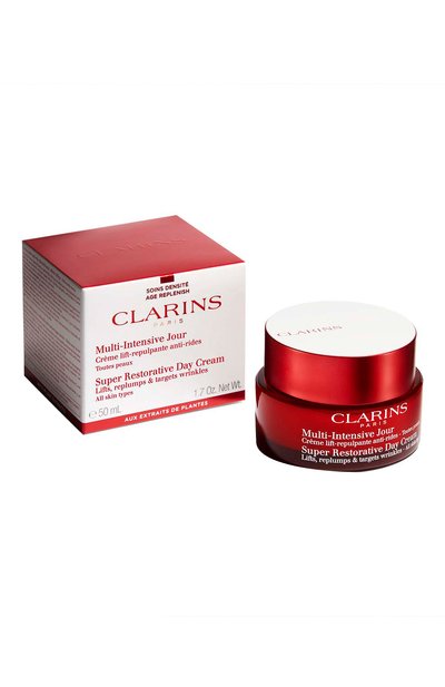 Восстанавливающий дневной крем с эффектом лифтинга для любого типа кожи multi-intensive (50ml) CLARINS, арт. 80088221, фото 4