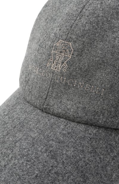 Шерстяная бейсболка BRUNELLO CUCINELLI, арт. M038P9850, фото 3