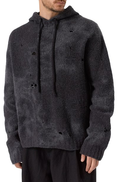 Худи из шерсти и кашемира UMA WANG, арт. UK7599, фото 3