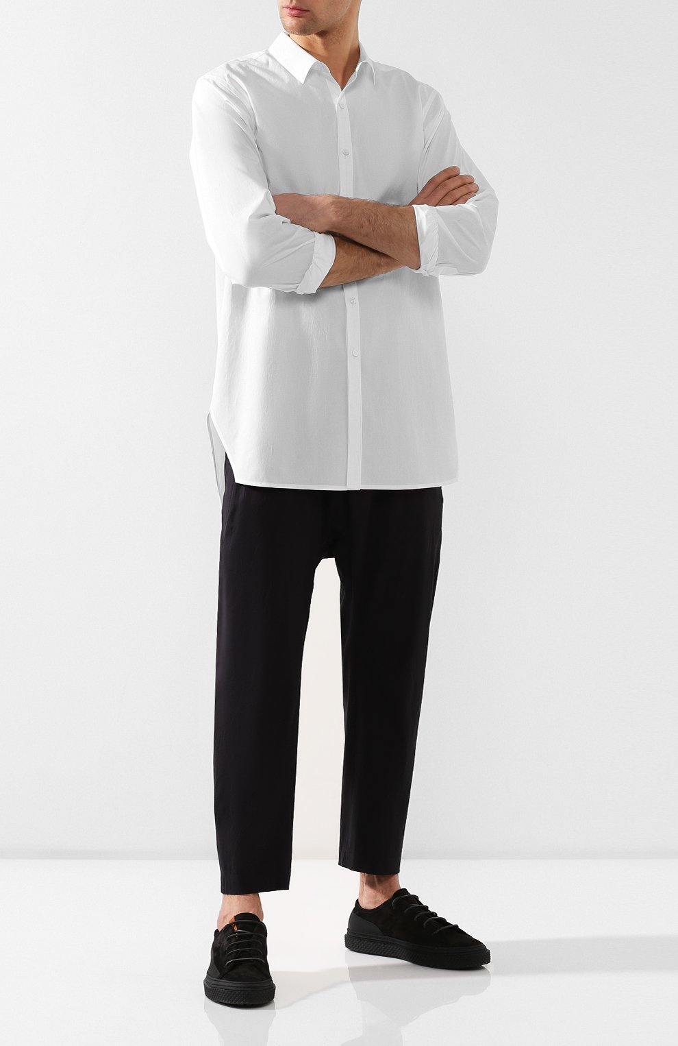 Брюки из смеси льна и вискозы KAZUYUKI KUMAGAI, арт. KP91-016, фото 2