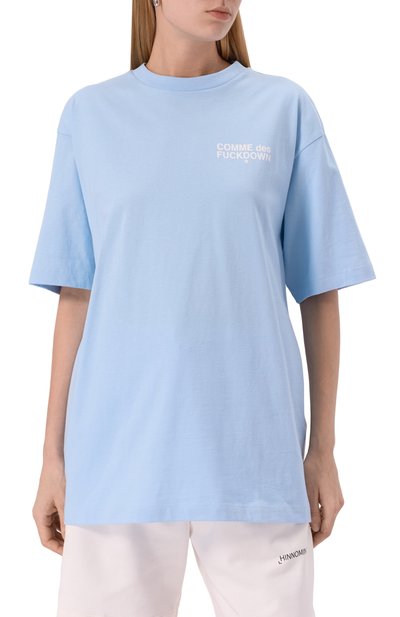 Хлопковая футболка COMME DES FUCKDOWN, арт. CFABW01316, фото 3