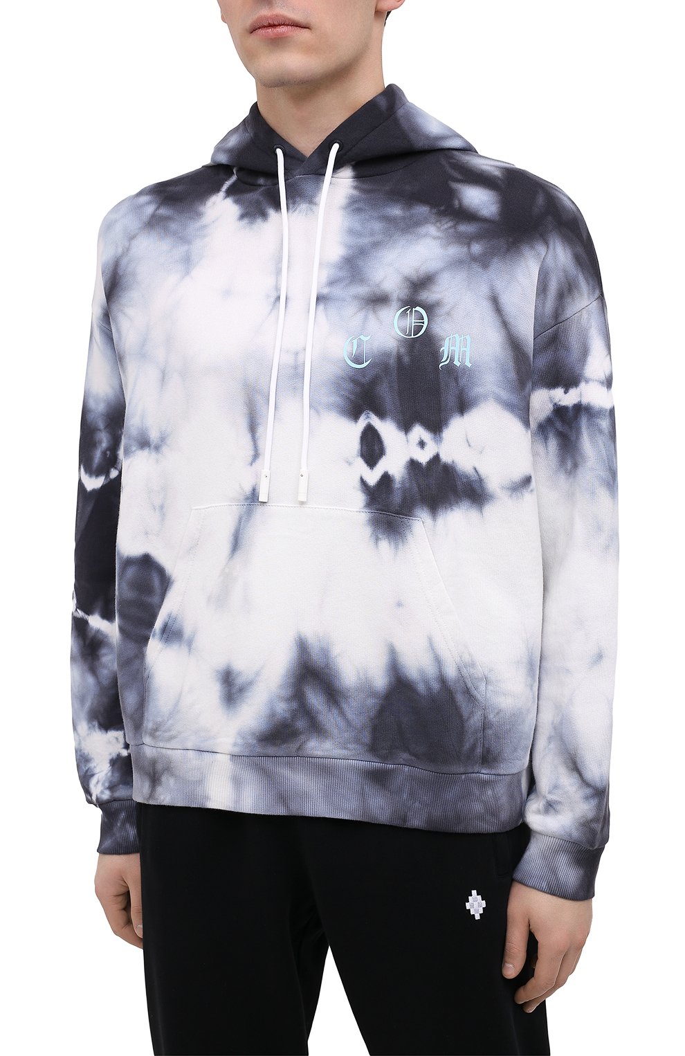 Хлопковое худи MARCELO BURLON, арт. CMBB040R21FLE004, фото 3