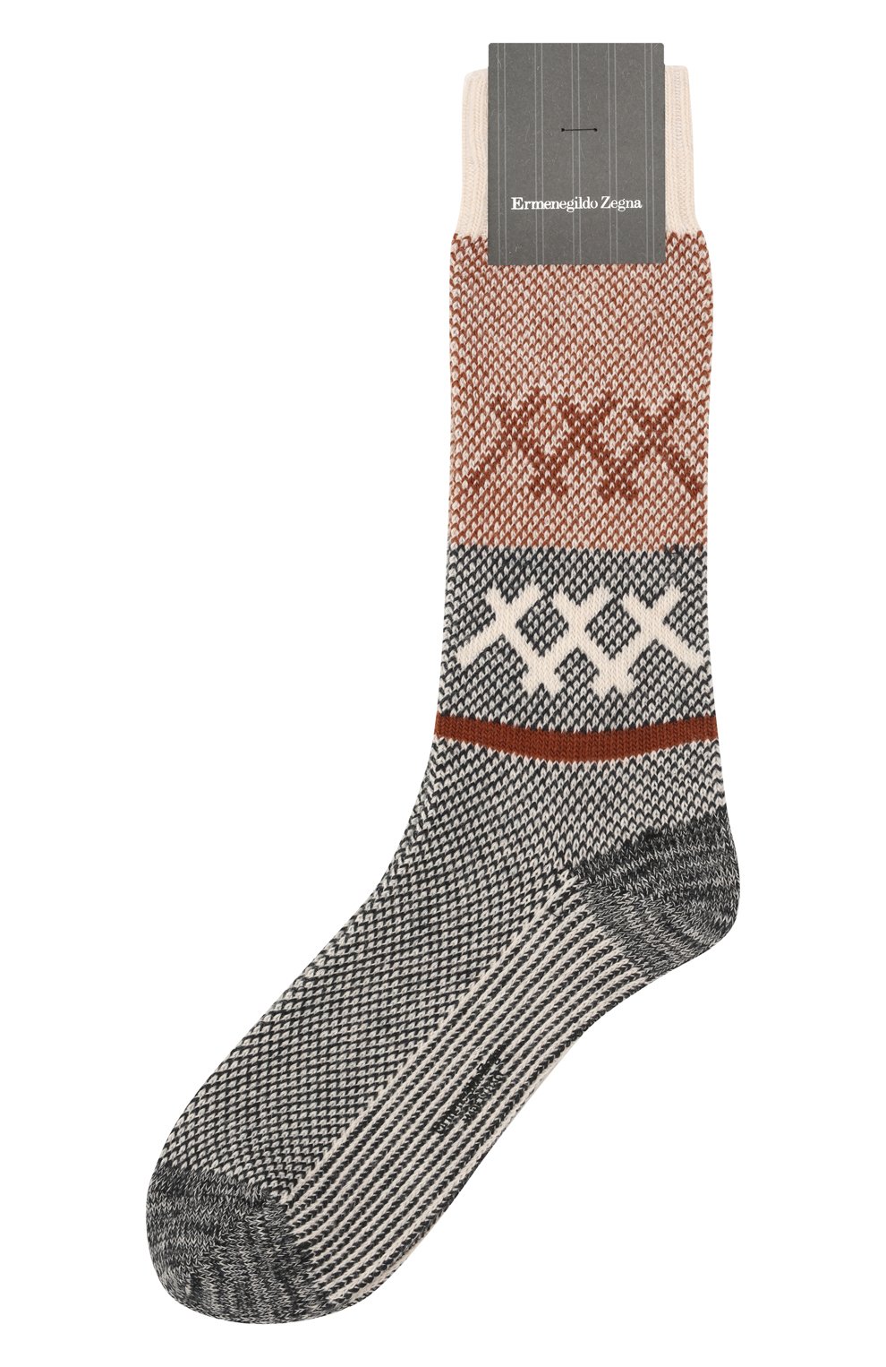 Носки ZEGNA разноцветного цвета по цене 4620 руб., арт. N5V404440, фото 1 Носки ZEGNA, арт. N5V404440, фото 1