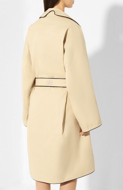 Хлопковый плащ BALENCIAGA, арт. 607491/TAP01, фото 4