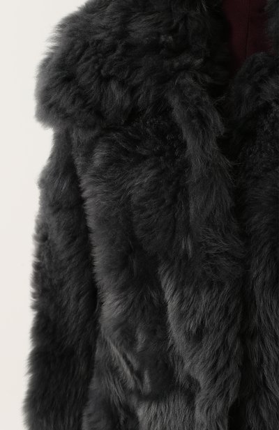 Шуба прямого кроя из овчины TOM FORD, арт. CPF627-FUX039, фото 5