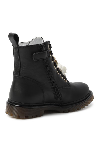 Кожаные ботинки MONNALISA, арт. 8CF015, фото 3