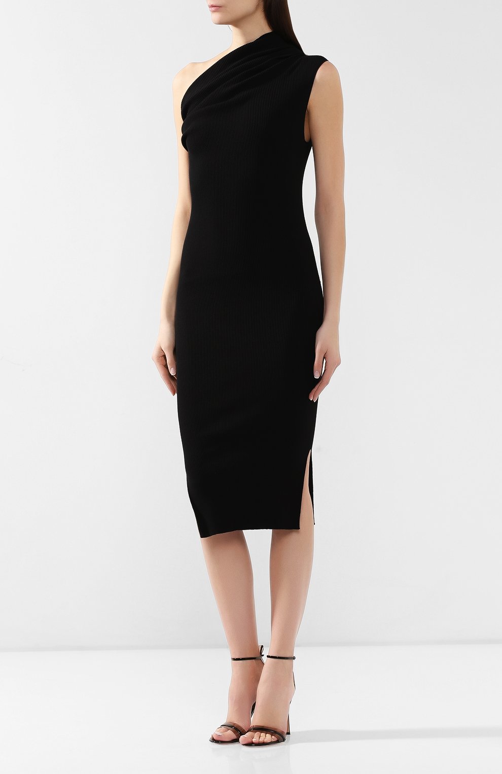 Платье из вискозы RICK OWENS, арт. RP19S6627/KST, фото 3