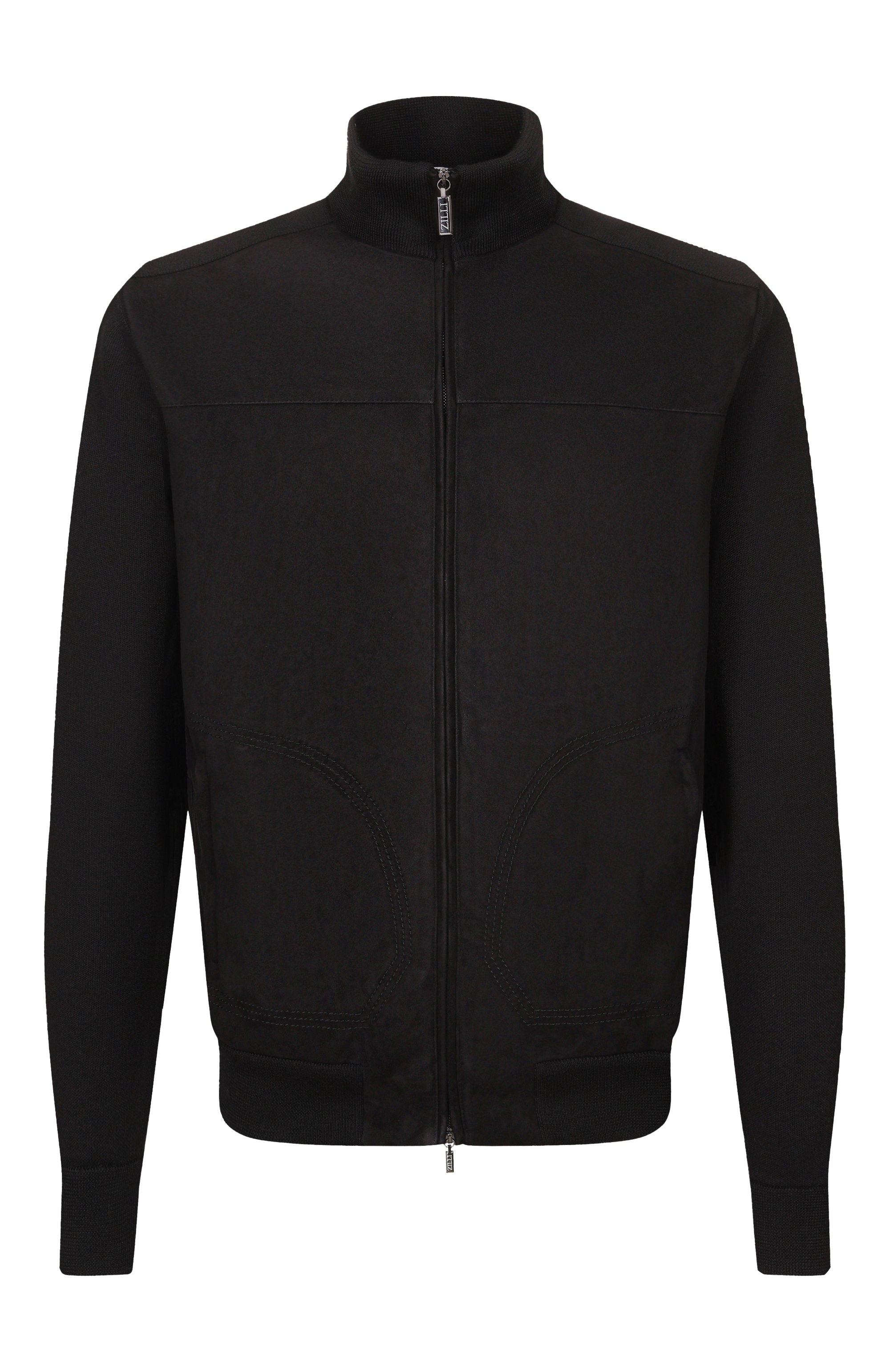 Кардиган с замшевой отделкой ZILLI, арт. KZMC01M0270VTSU00_002, фото 1