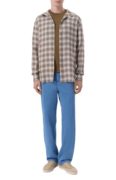 Мужская хлопковая футболка KITON, арт. UMK0891