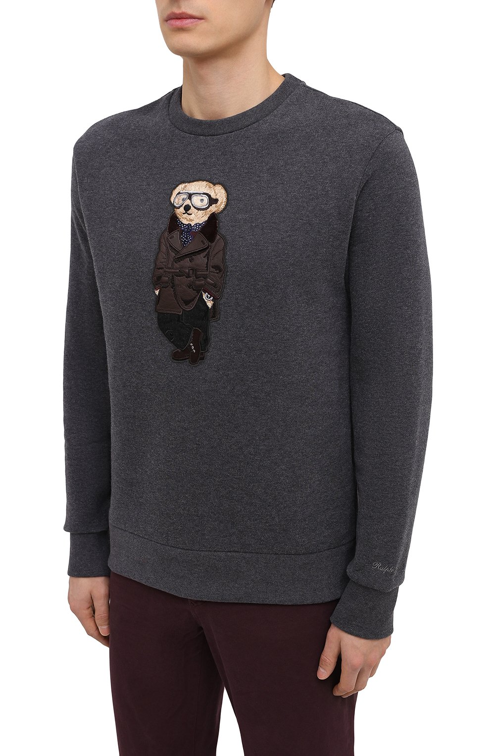 Хлопковый свитшот RALPH LAUREN, арт. 790808305, фото 3