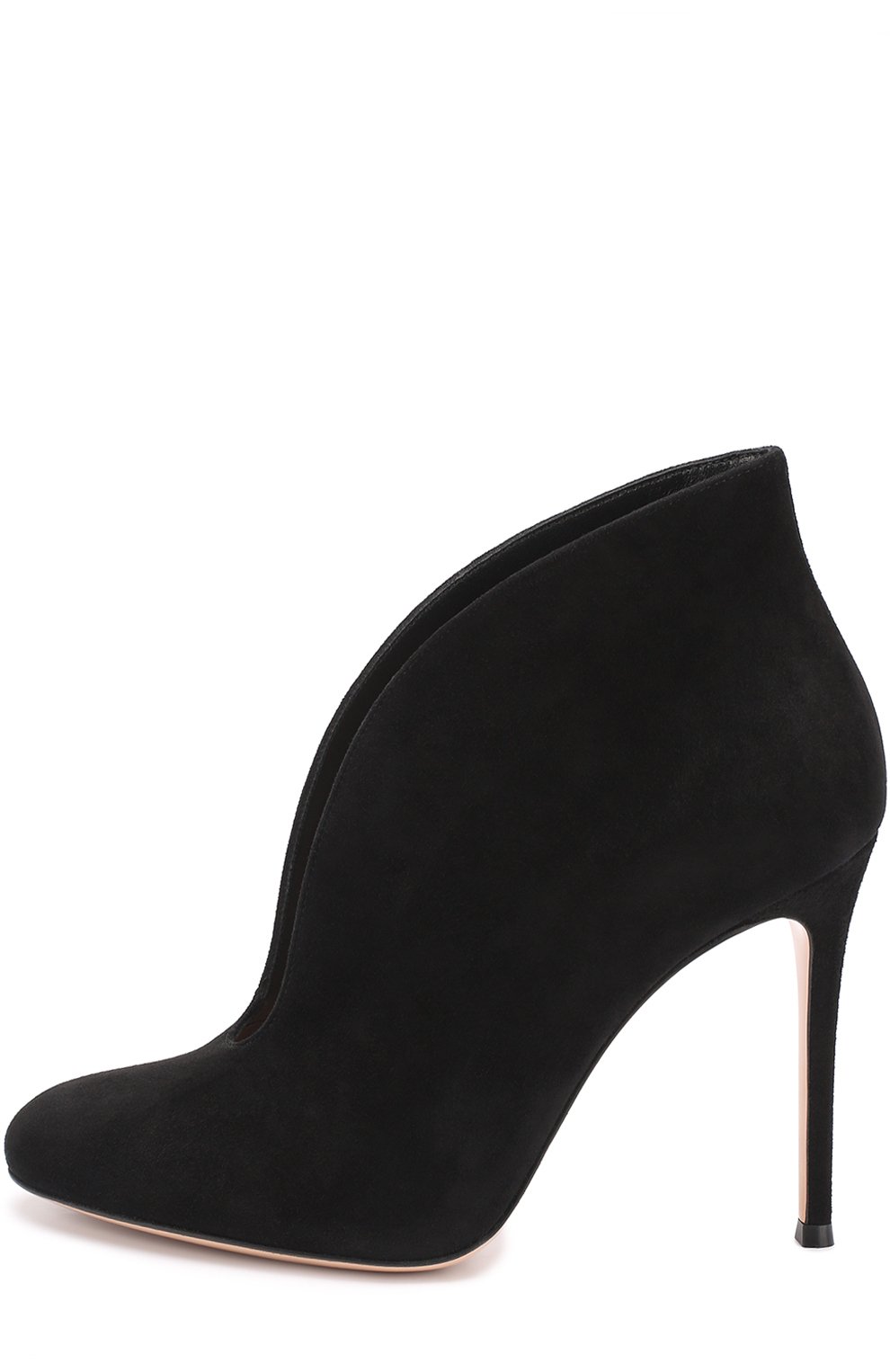 Замшевые ботильоны vamp GIANVITO ROSSI, арт. G29450.15RIC.CAS, фото 3