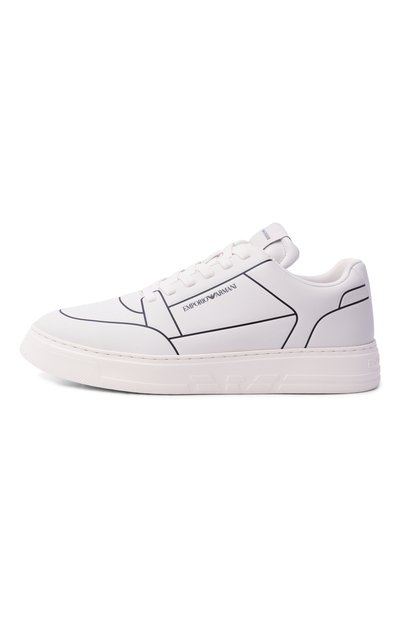 Кожаные кеды EMPORIO ARMANI, арт. EM002852/AF18014, фото 4