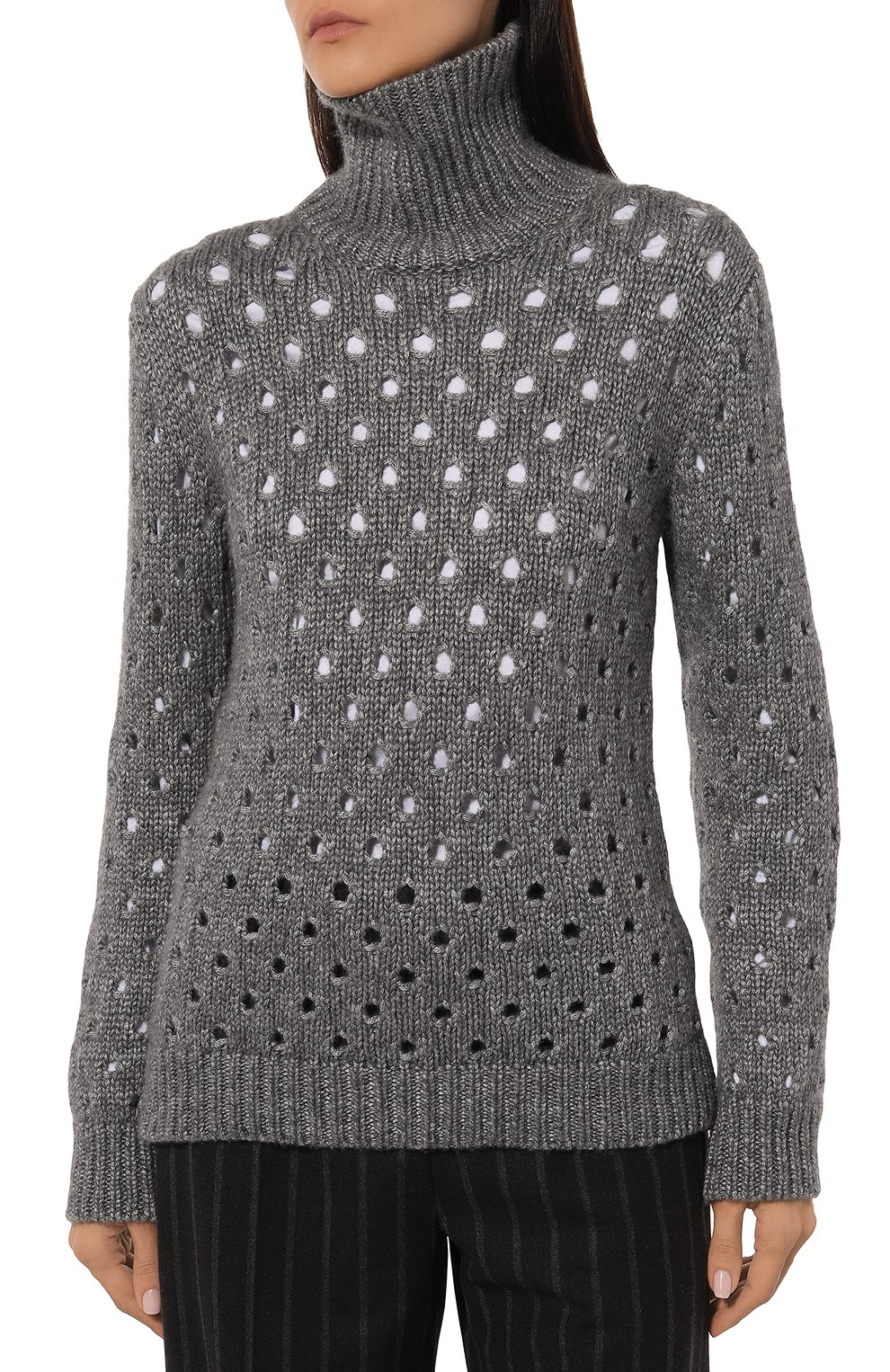 Свитер из кашемира и шелка KITON, арт. D5874601001, фото 3