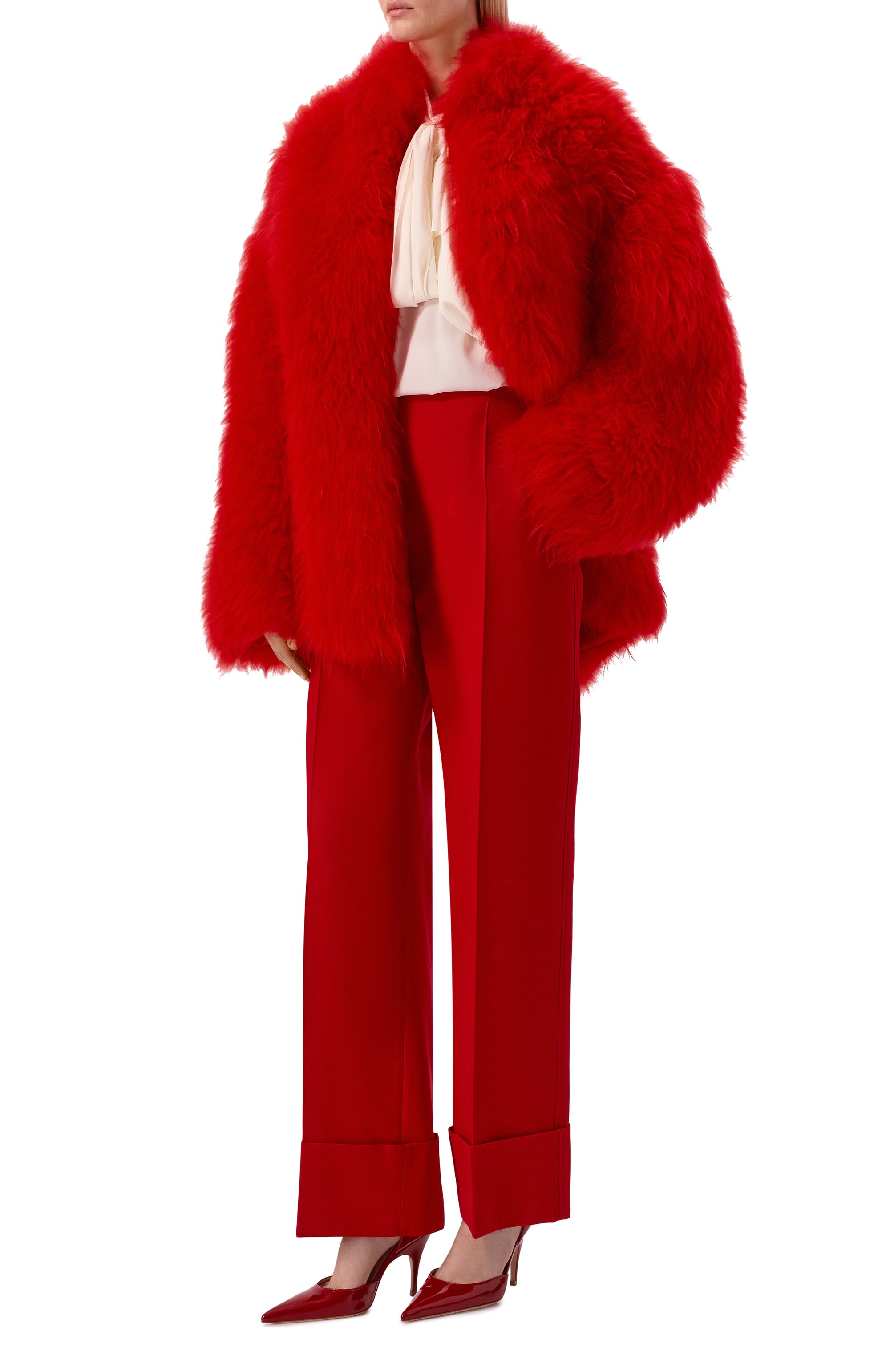 Шуба из козы GIORGIO ARMANI, арт. GW003147/AF24741, фото 2