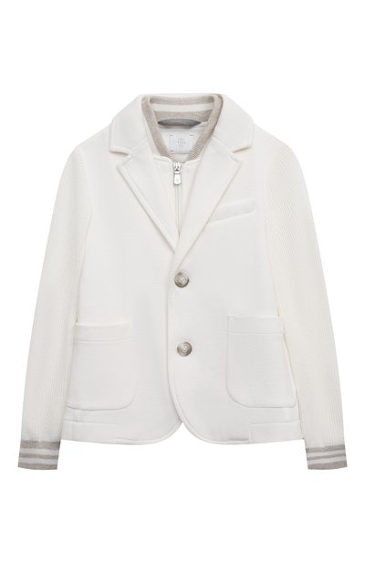 Хлопковый пиджак ELEVENTY, арт. EU2P34 J0372