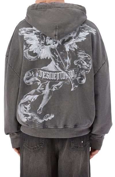 Хлопковая толстовка DIEGO VENTURINO, арт. DVFLZDVVP, фото 4