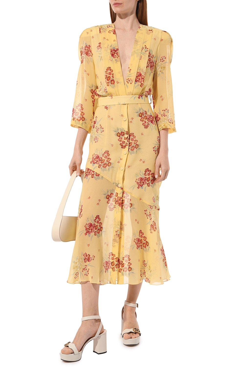 Шелковое платье ULYANA SERGEENKO, арт. ABM027FW22P 0275р22, фото 2
