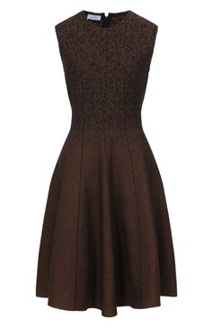 Шерстяное платье PRADA, арт. 123253-1JU6-F0005-152, фото 1