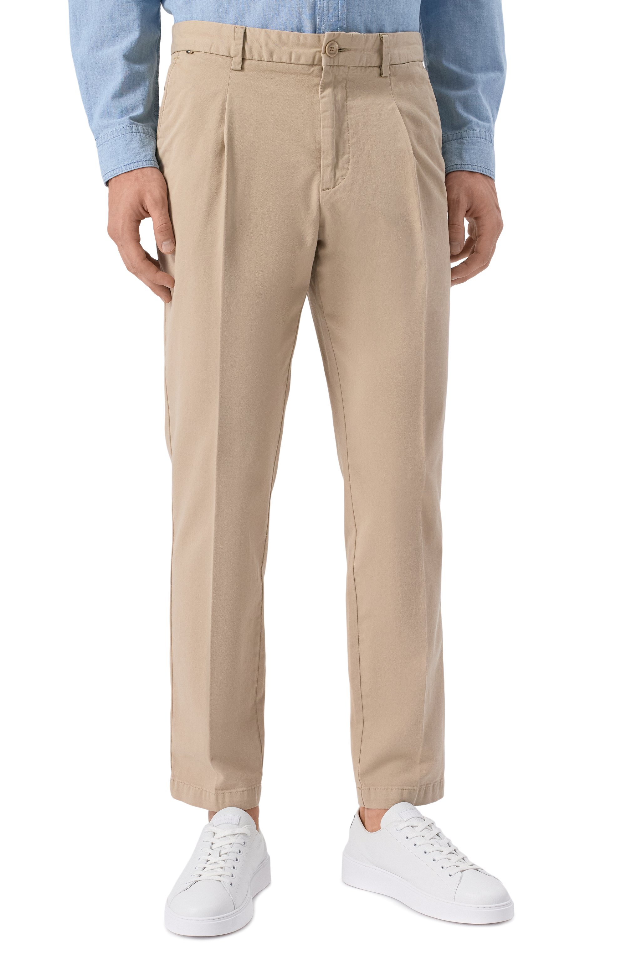 Хлопковые брюки BOSS, арт. 50524390, фото 3