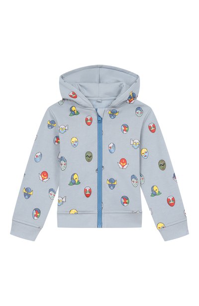 Комплект из толстовки и брюк STELLA MCCARTNEY голубого цвета по цене 21800 руб., арт. TZ3300, фото 2 Комплект из толстовки и брюк STELLA MCCARTNEY, арт. TZ3300, фото 2