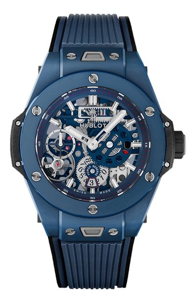 Мужские часы big bang meca-10 ceramic blue HUBLOT, арт. 414.EX.5123.RX