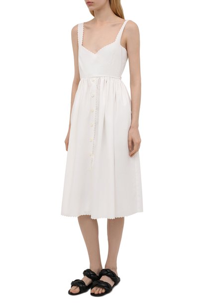 Хлопковое платье MIU MIU, арт. MF4138-QZT-F0K74, фото 3